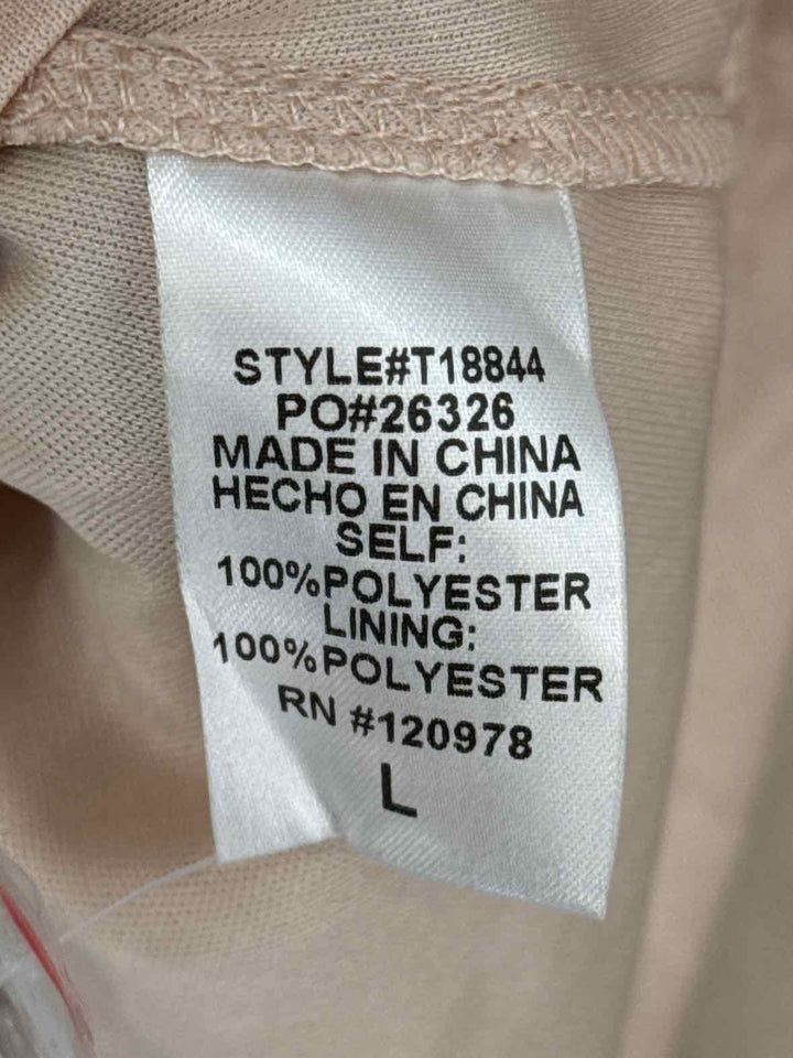 Size L ENTRO Tan Shirt