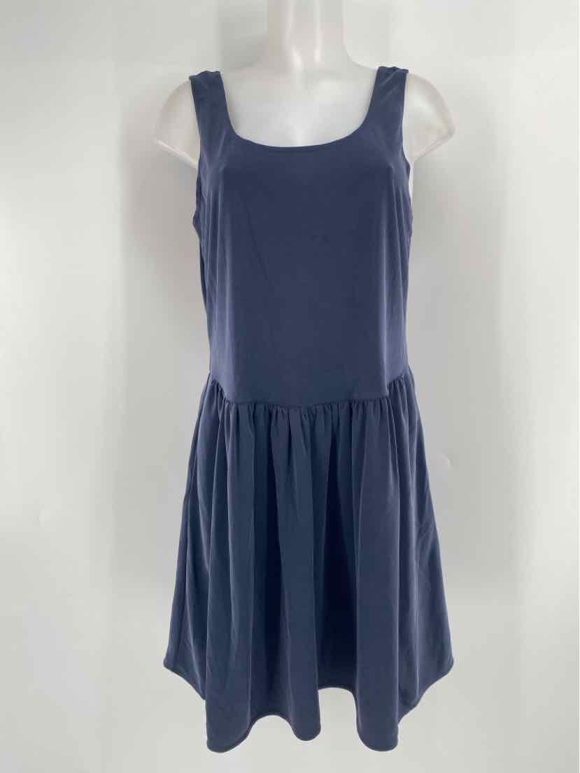 Size L REBECCA TAYLOR Blue Dress