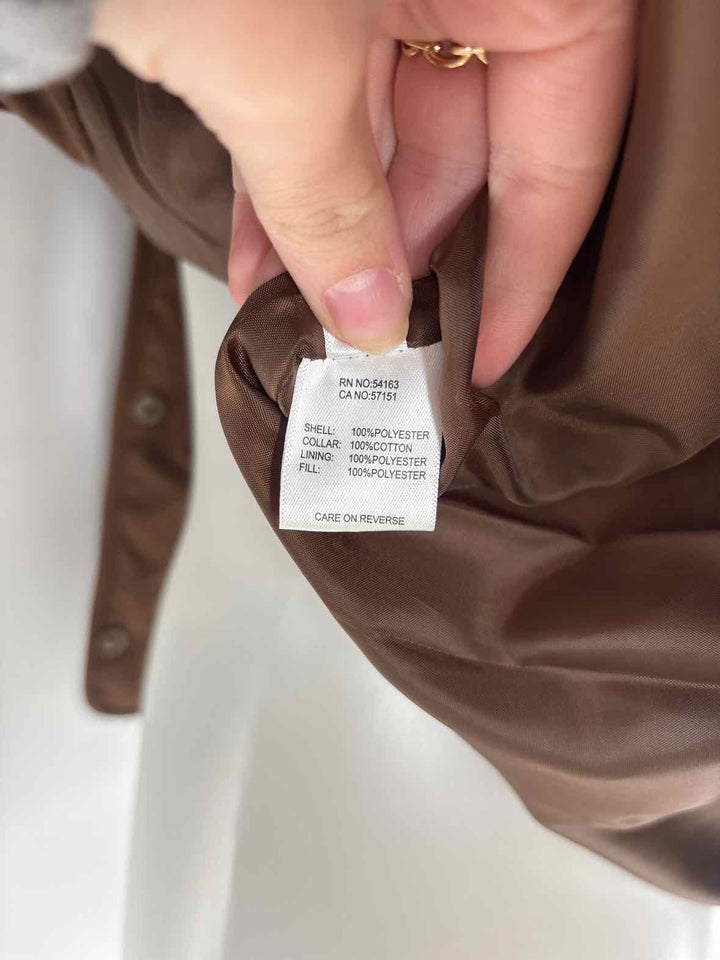 Size M BASS Brown Jacket