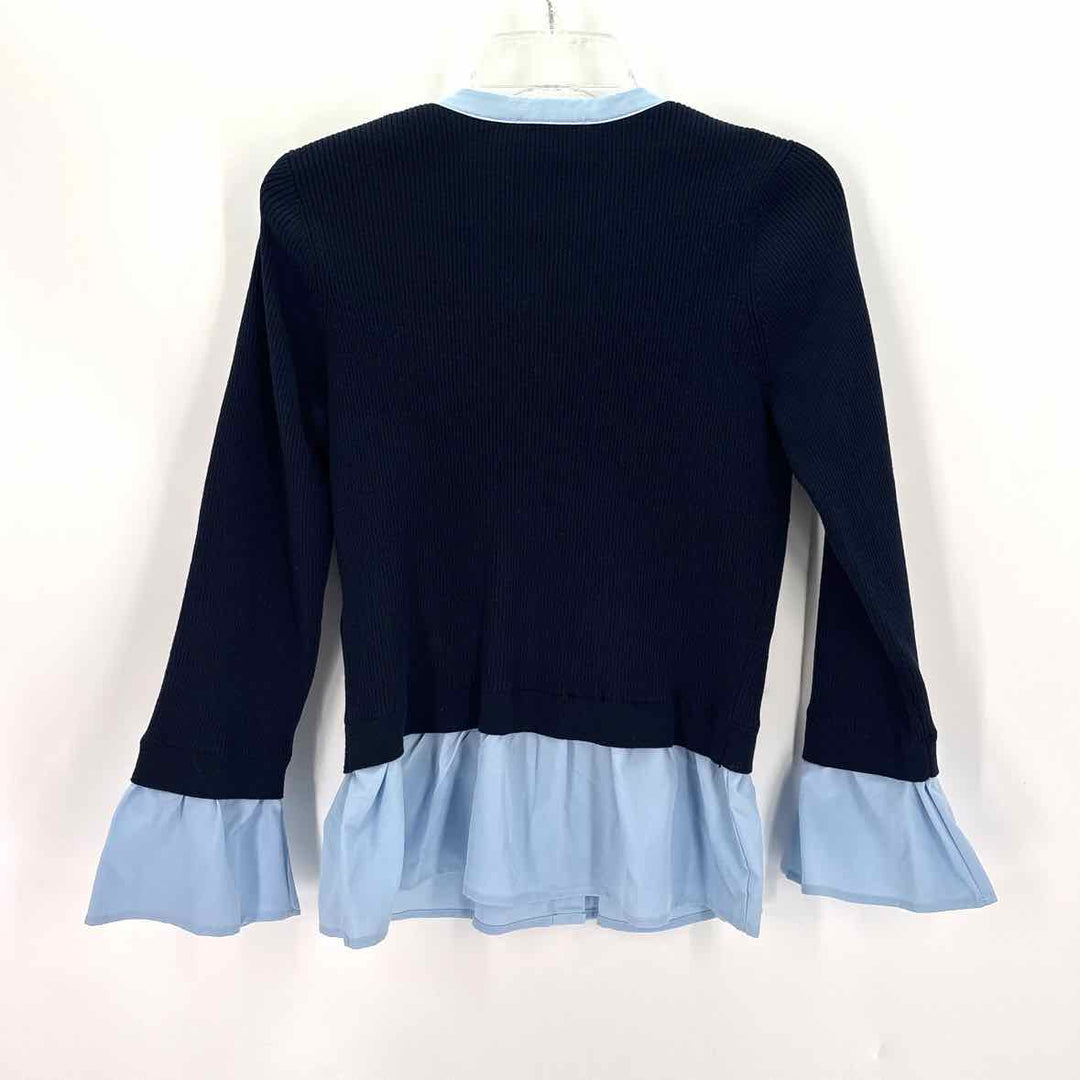 Size L NANETTE LEPORE Navy Sweater
