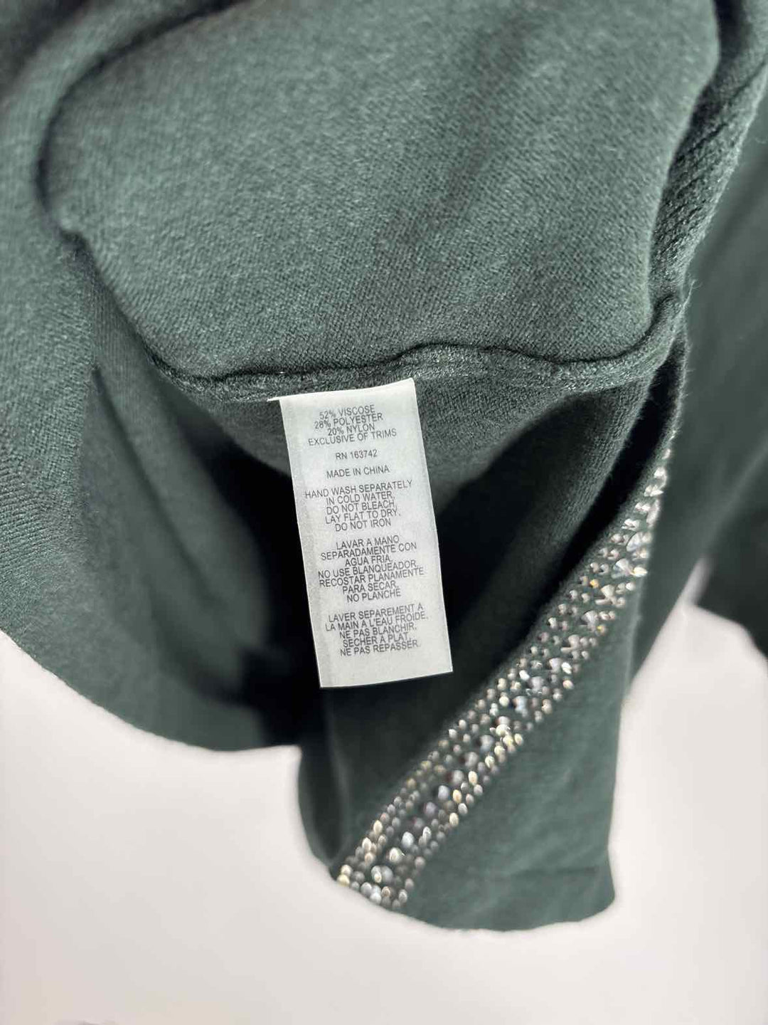 Size 1X Green Sweater