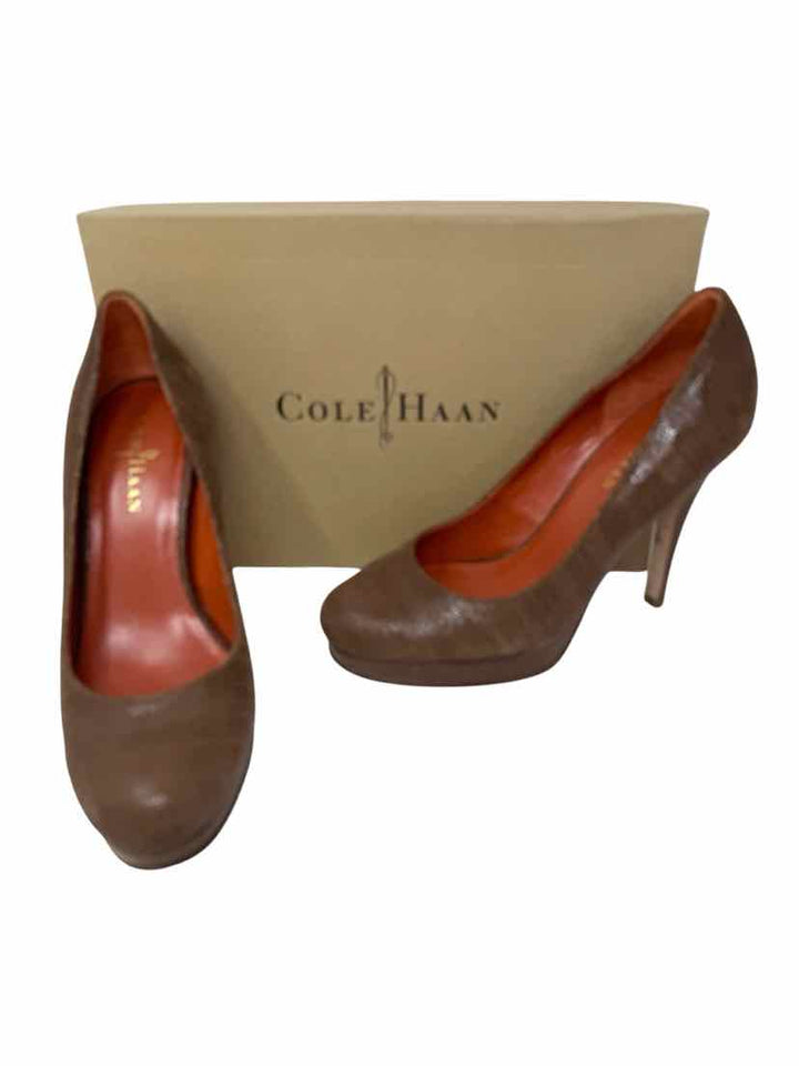 Shoe Size 7 Cole Haan Brown Heels