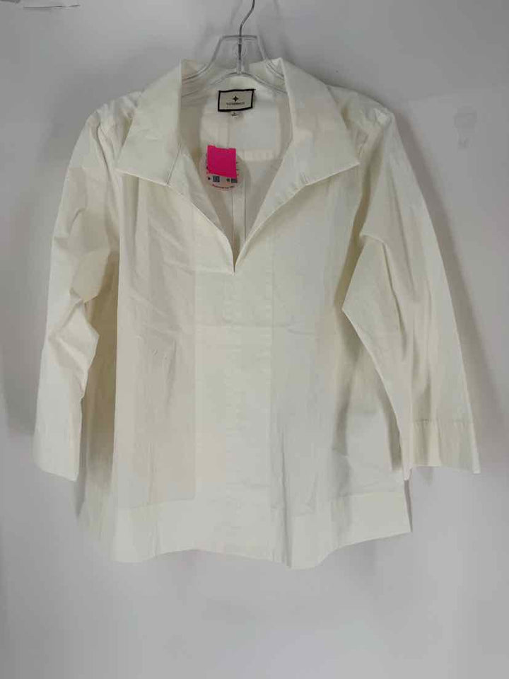 Size L TUCKERNUCK Ivory Shirt