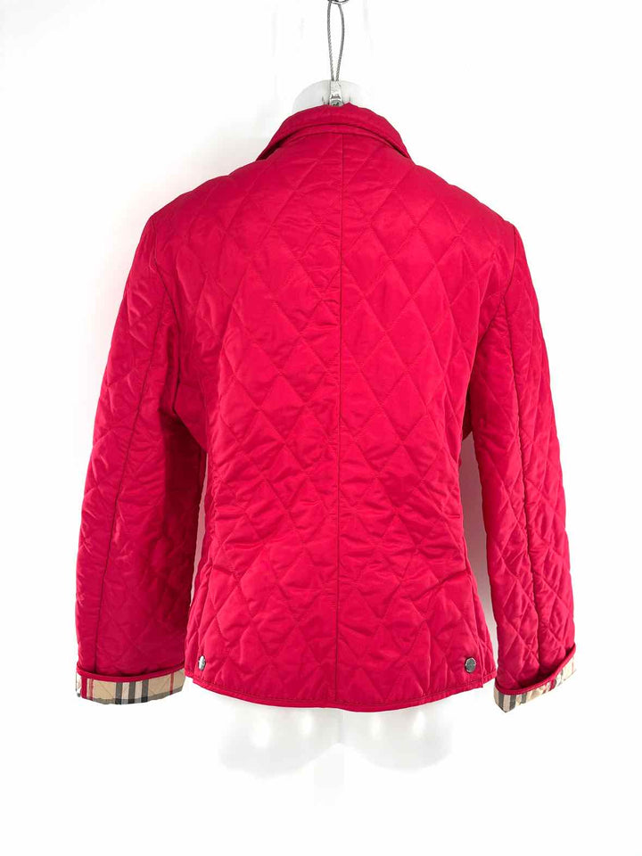 Size L Burberry Red Luxury - Jacket
