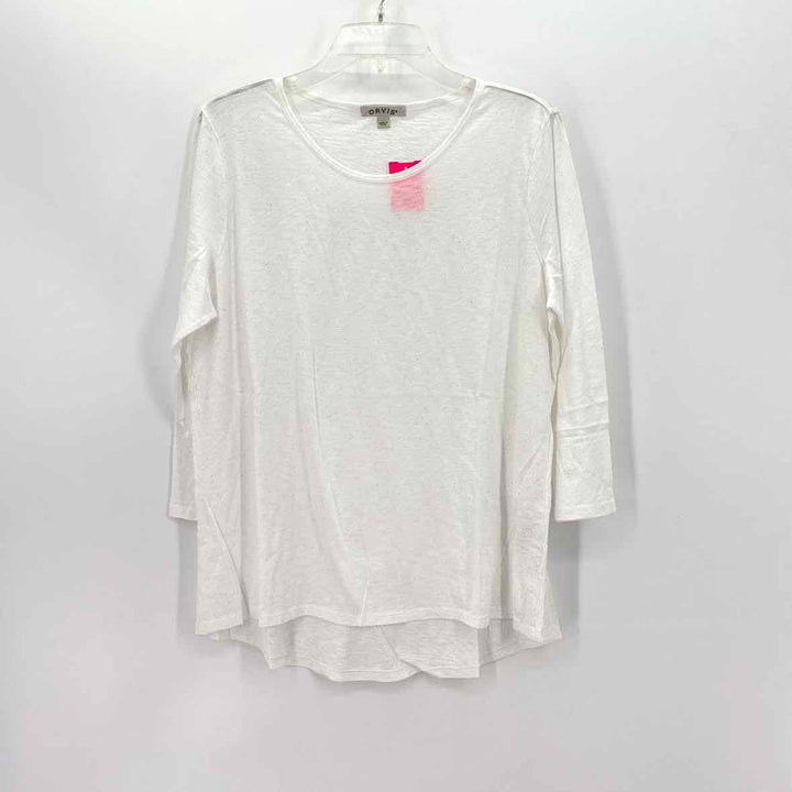 Size L ORVIS White Shirt
