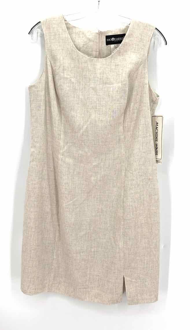 Size 14P SAG HARBOUR Cream Shorts