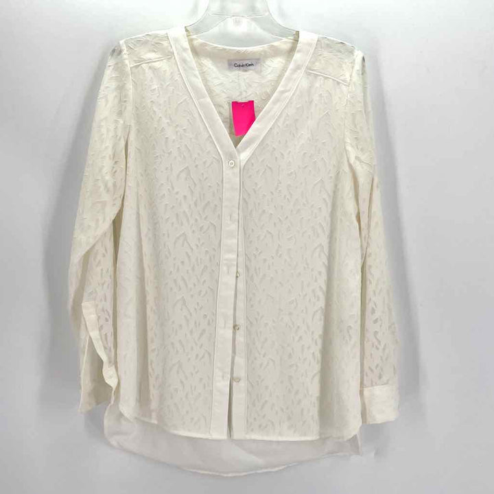 Size M Calvin Klein White Shirt