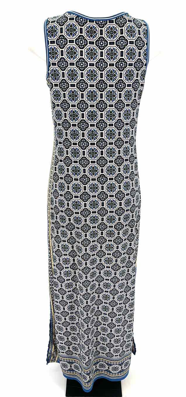 Size S MAX STUDIO Navy Print Dress
