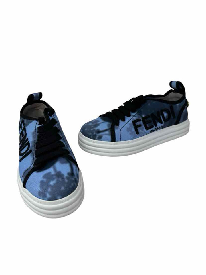 Shoe Size 5 Fendi Blue Luxury - Sneakers