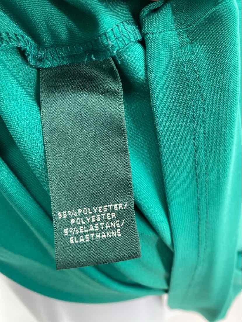 Size 6 RALPH LAUREN Green Dress