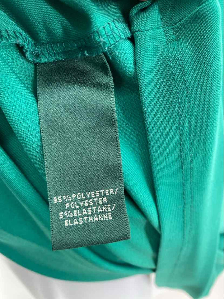 Size 6 RALPH LAUREN Green Dress