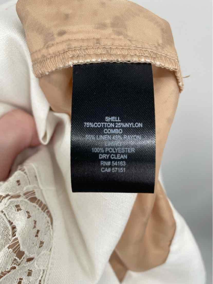 Size 10 JESSICA HOWARD Cream Dress