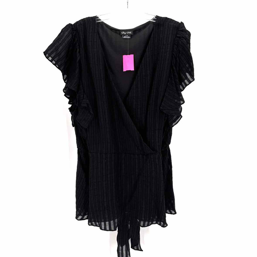 Size 20 CITY CHIC Black Sweater