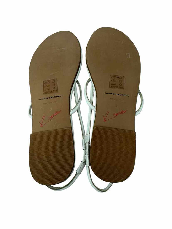 Shoe Size 9 CHINESE LAUNDRY White Sandals