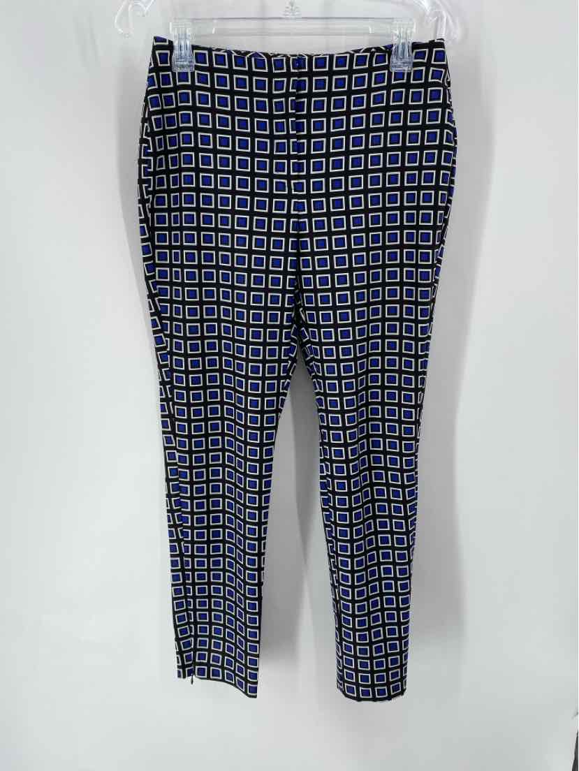 Size XS Chico's Blue Print Pants