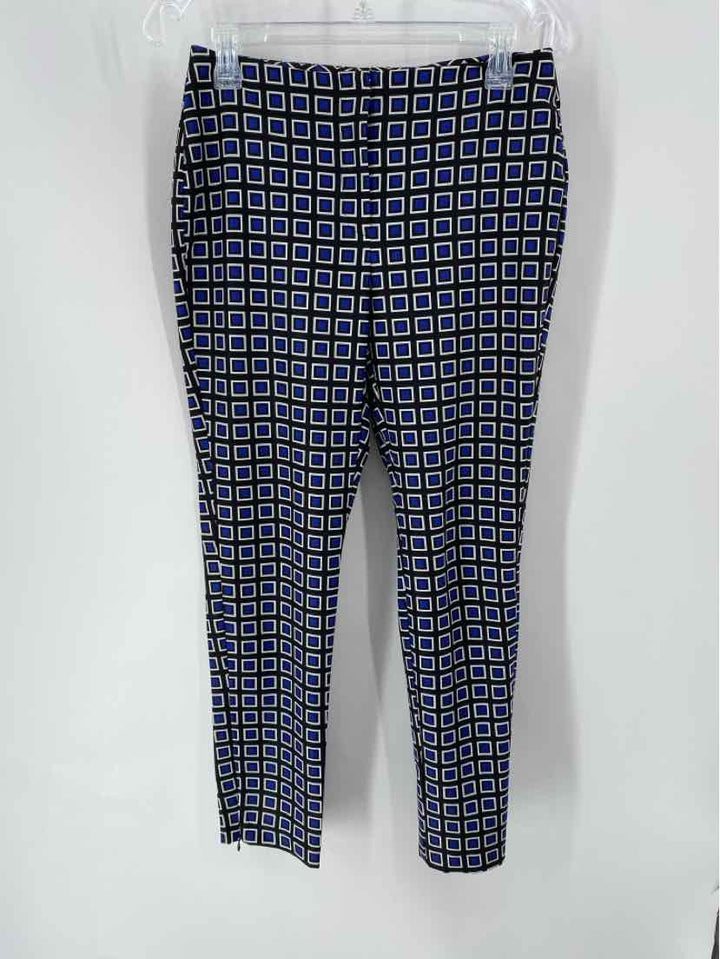 Size XS Chico's Blue Print Pants