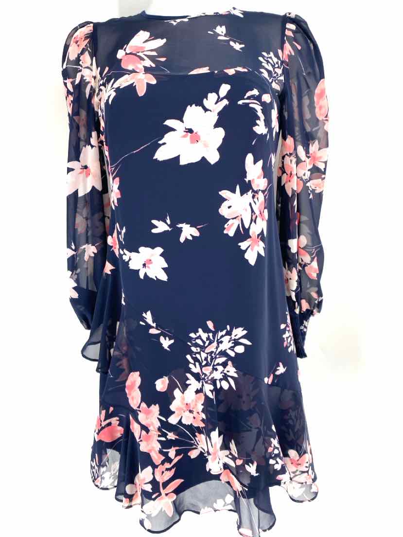 Size 0 ELIZA J Navy Dress