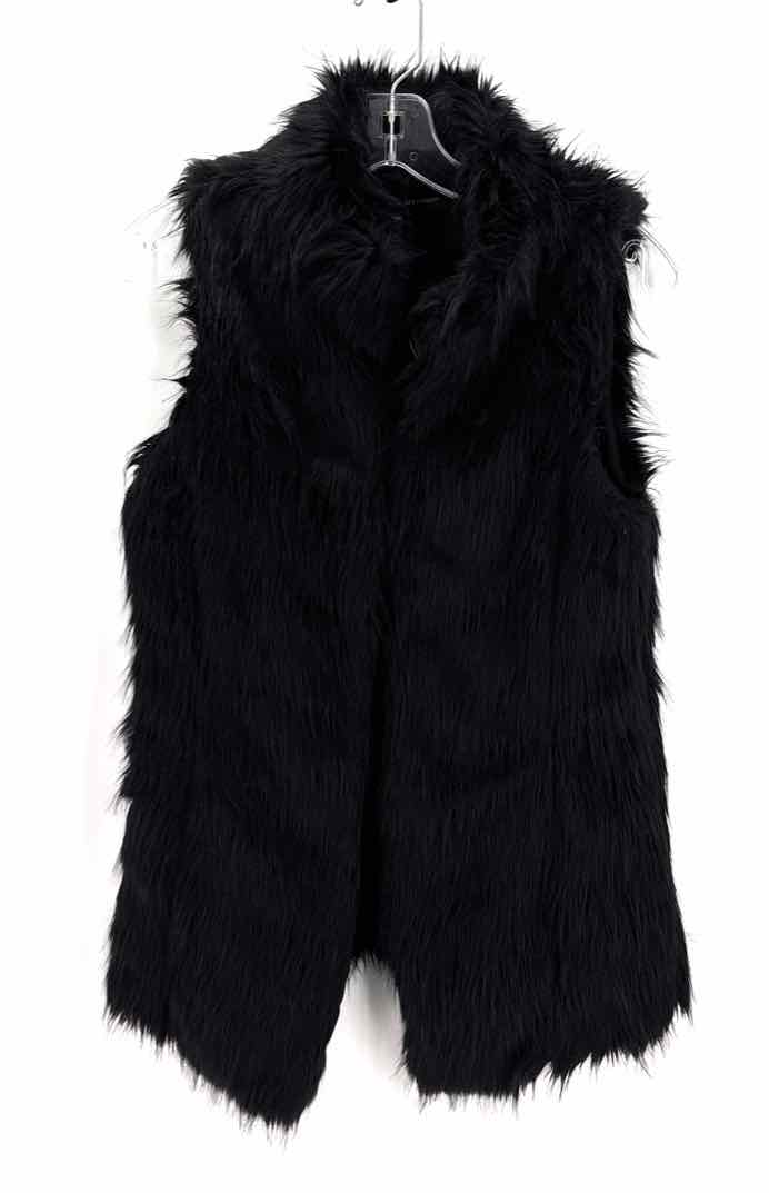 Size XXS White House Black Market Black Vest