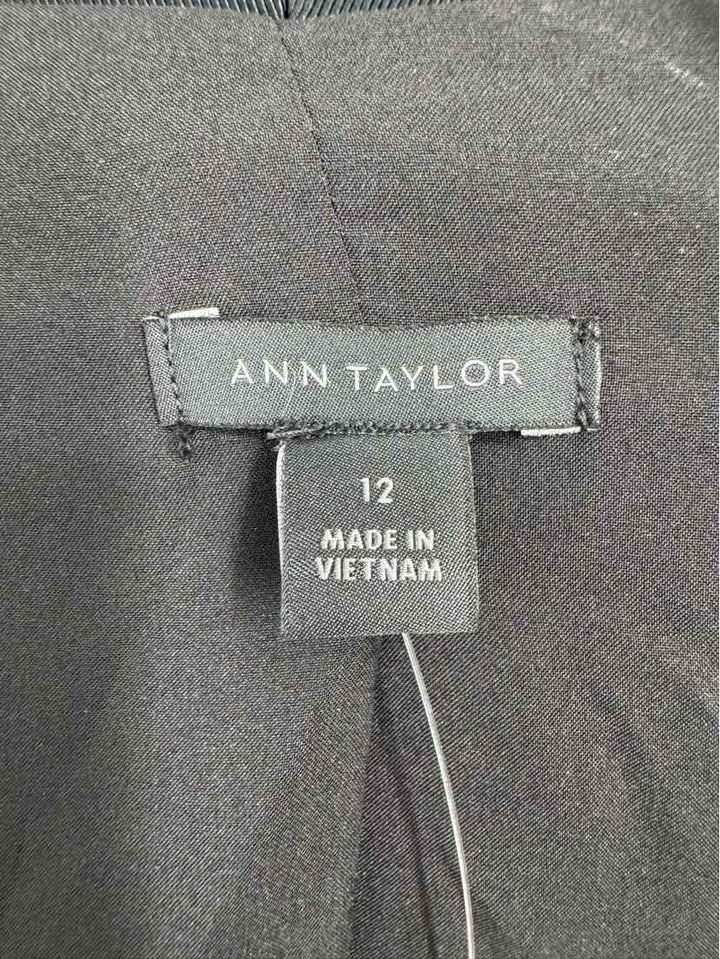 Size 12 Ann Taylor Navy Blazer