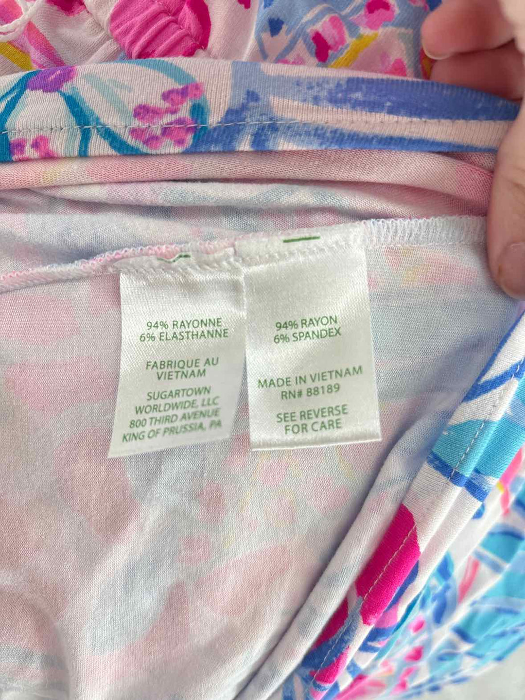 Size M Lilly Pulitzer Multi-Color Dress