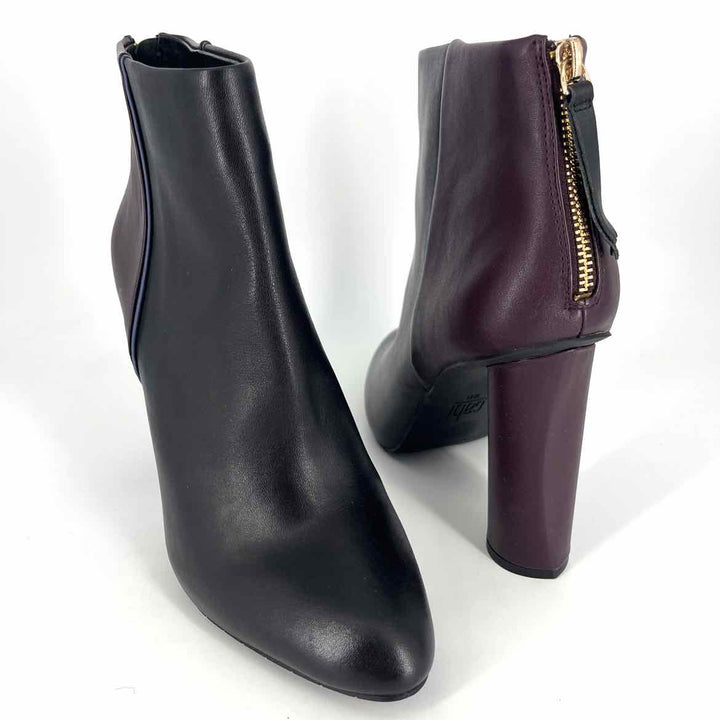 Shoe Size 10 CABI Burgundy Leather Boots