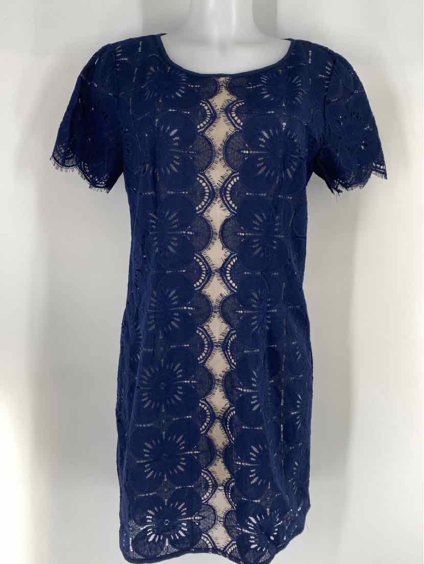 Size 8 TRINA TURK Navy Dress