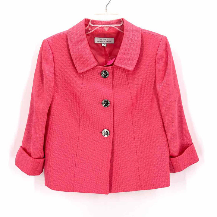 Size 10 TAHARI Pink Jacket