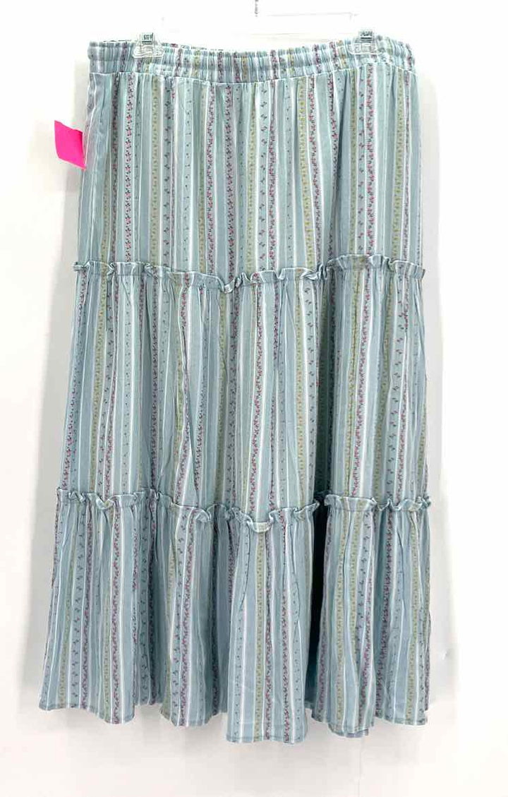 Size XL Celebrity Pink Light Blue Skirt