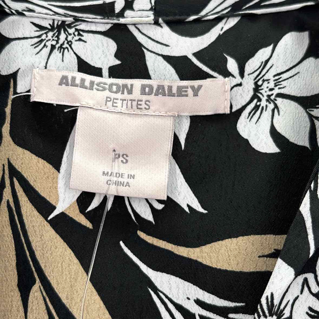 Size S Black Print Shirt