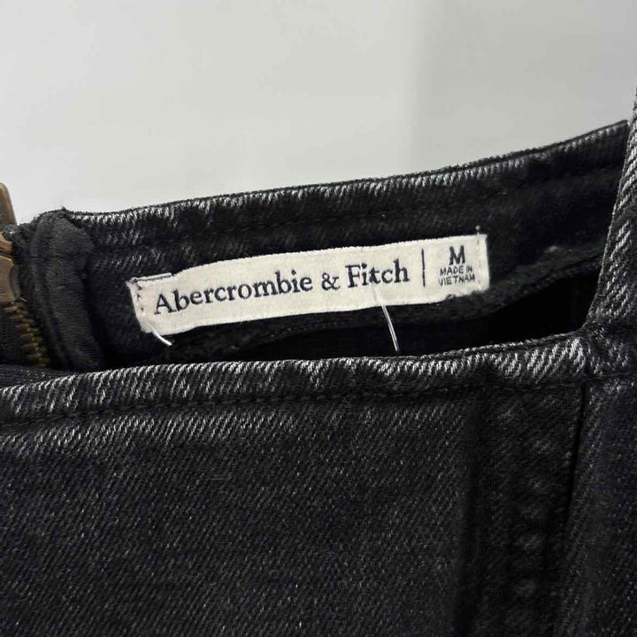 Size M Abercrombie Black Denim Cotton Dress