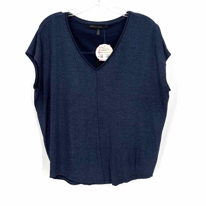Size S White House Black Market Navy Shirt
