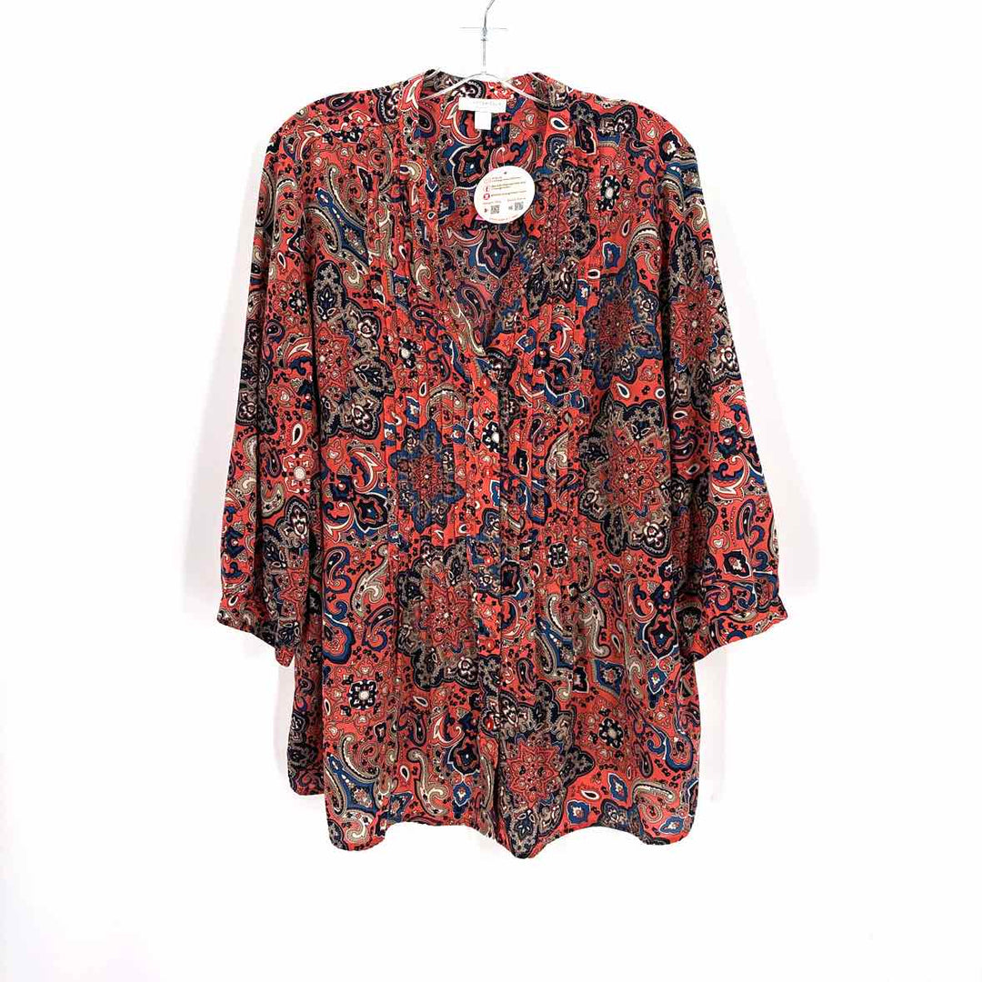 Size 2X CHARTER CLUB Peach Shirt