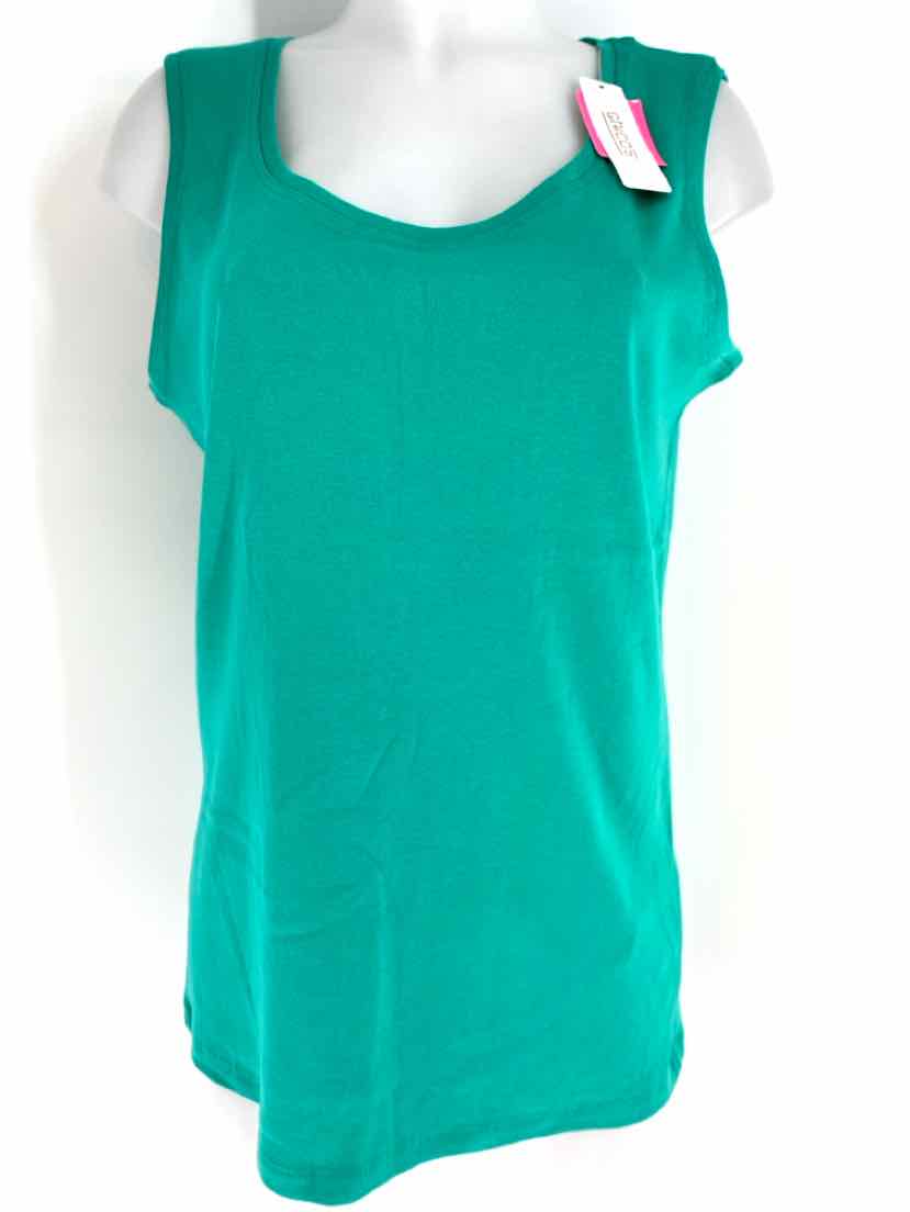 Size L Chico's Green Shirt