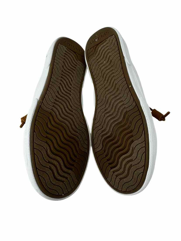 Shoe Size 6.5 Sperry Cream Sneakers