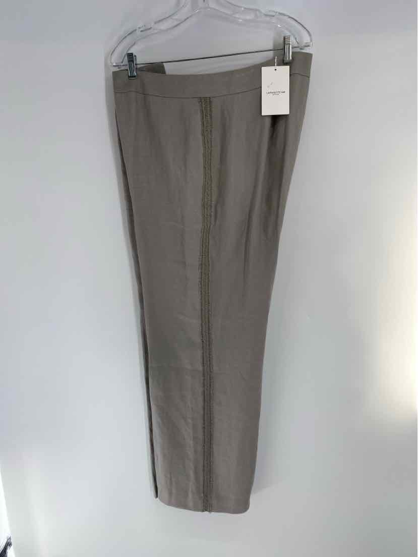 Size 18 LAFAYETTE Tan Linen Pants