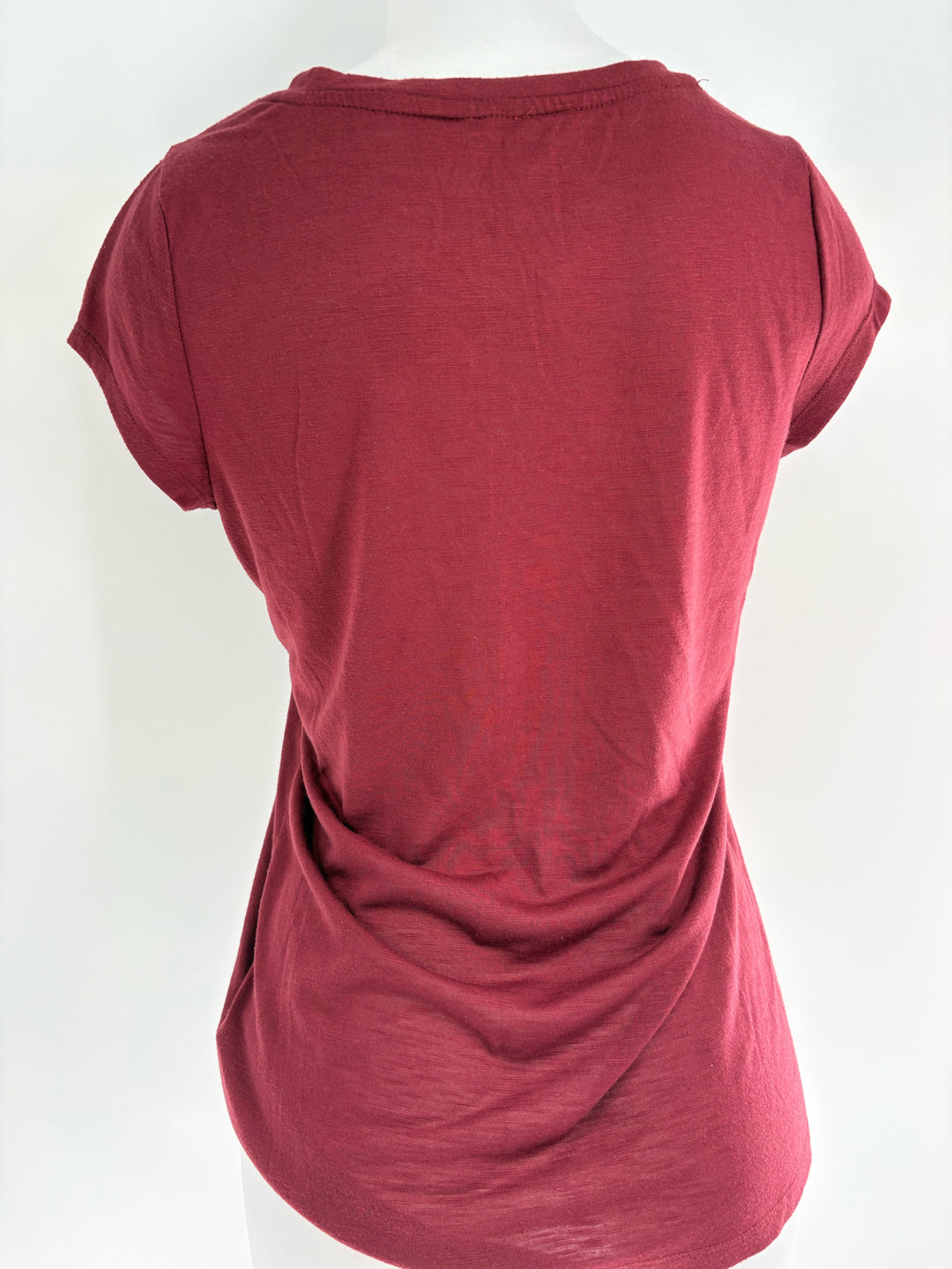 Size M LAUREN CONRAD Burgundy Shirt