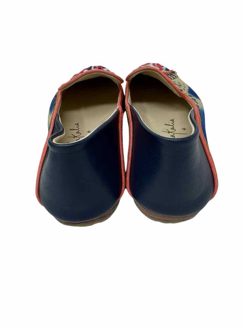 Shoe Size 38 Blue Flats