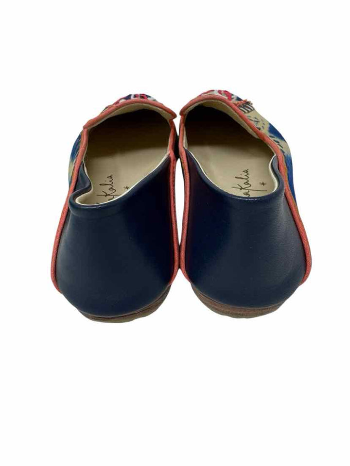 Shoe Size 38 Blue Flats
