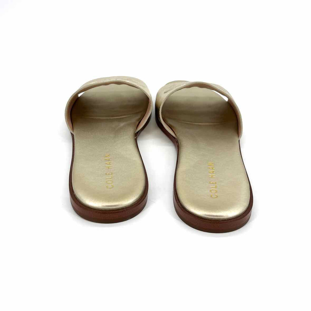 Shoe Size 7.5 Cole Haan Gold Sandals