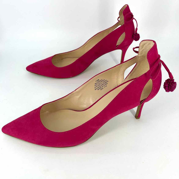 Shoe Size 12 Nine West Fuschia Heels