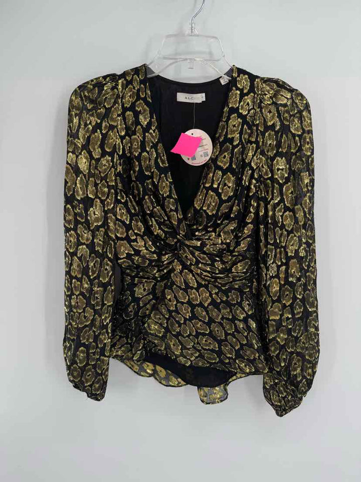 Size 2 ALC Gold Shirt