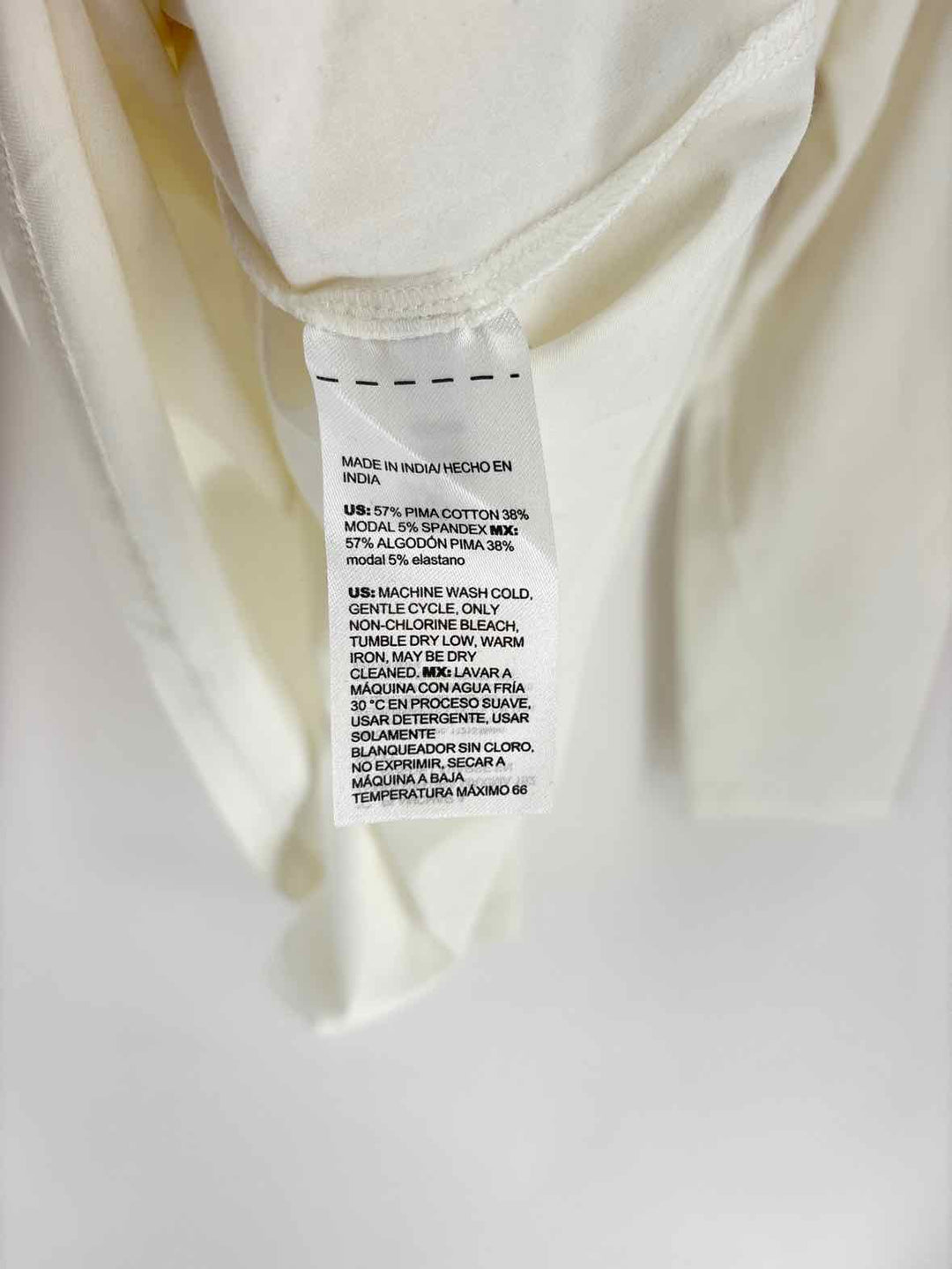 Size M Chico's Ivory Shirt