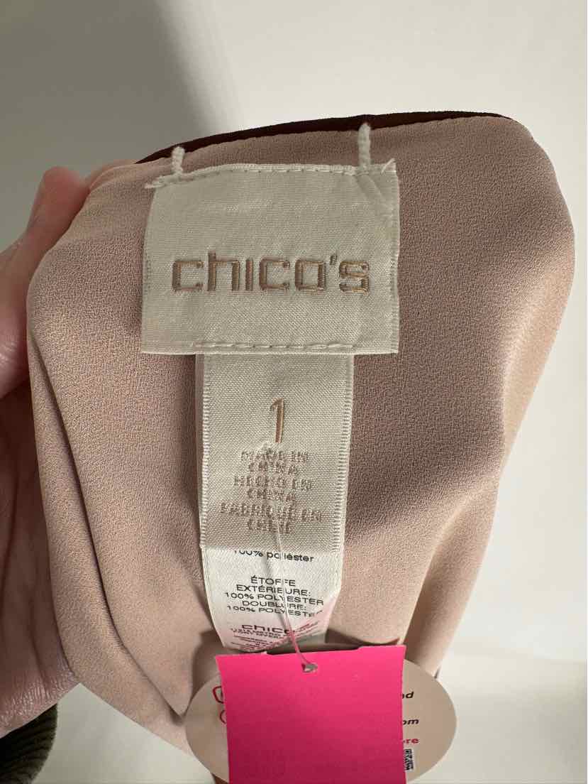 Size M Chico's Brown Shirt