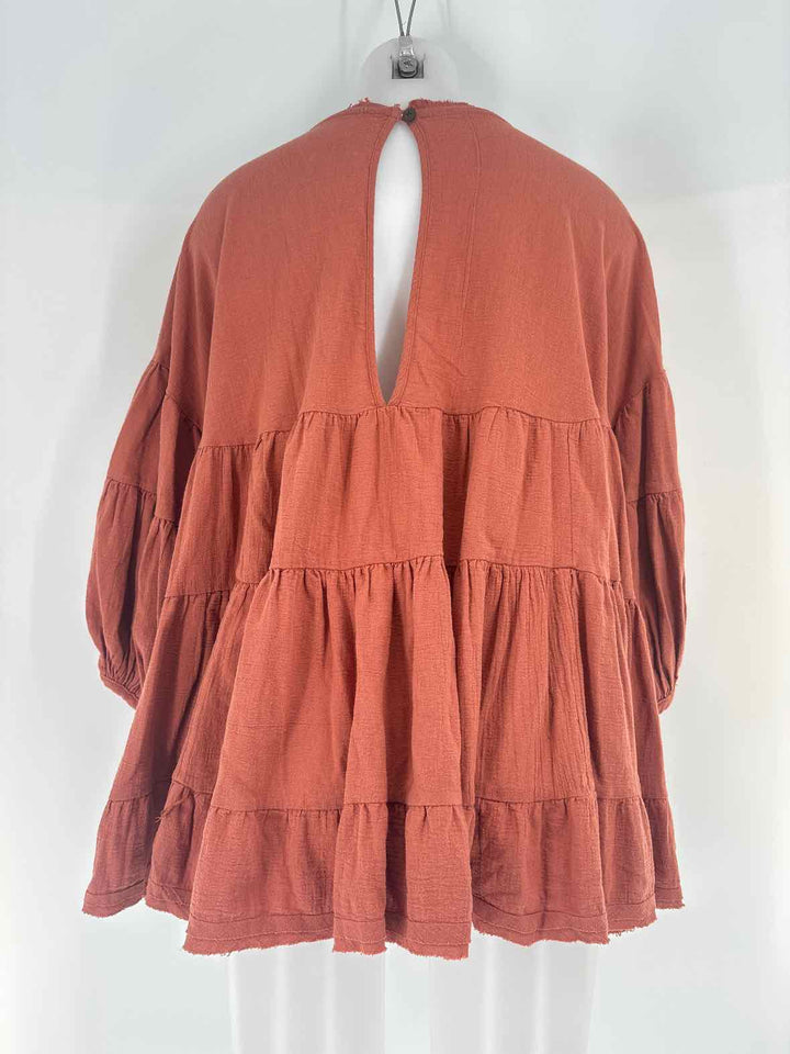 Size XS WE THE FREE Brown Shirt