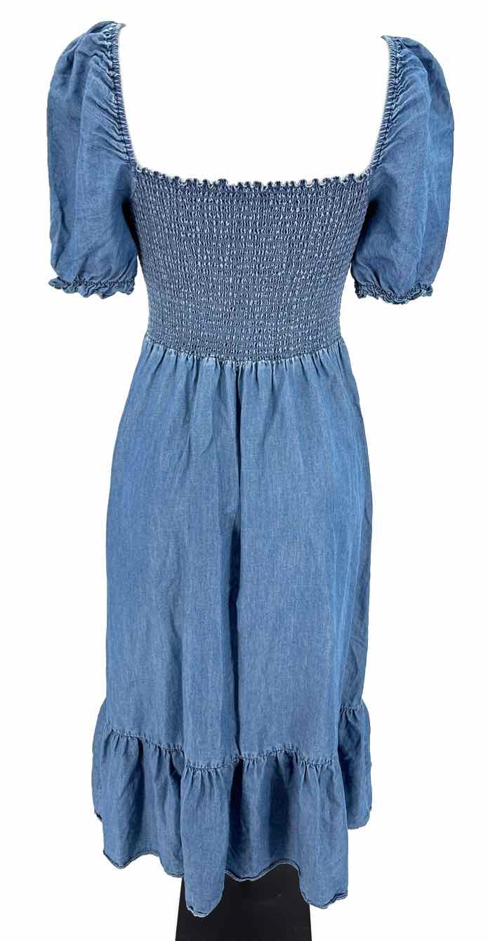 Size M Michael Kors Blue Chambray Dress