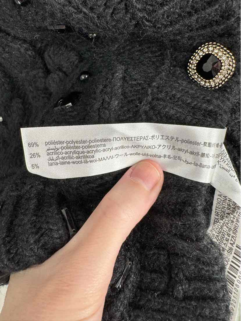 Size M ZARA Black Sweater