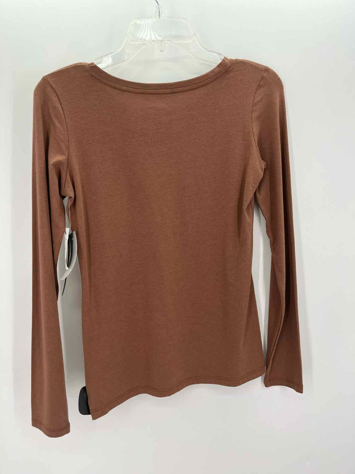 Size XS TAHARI Brown Shirt