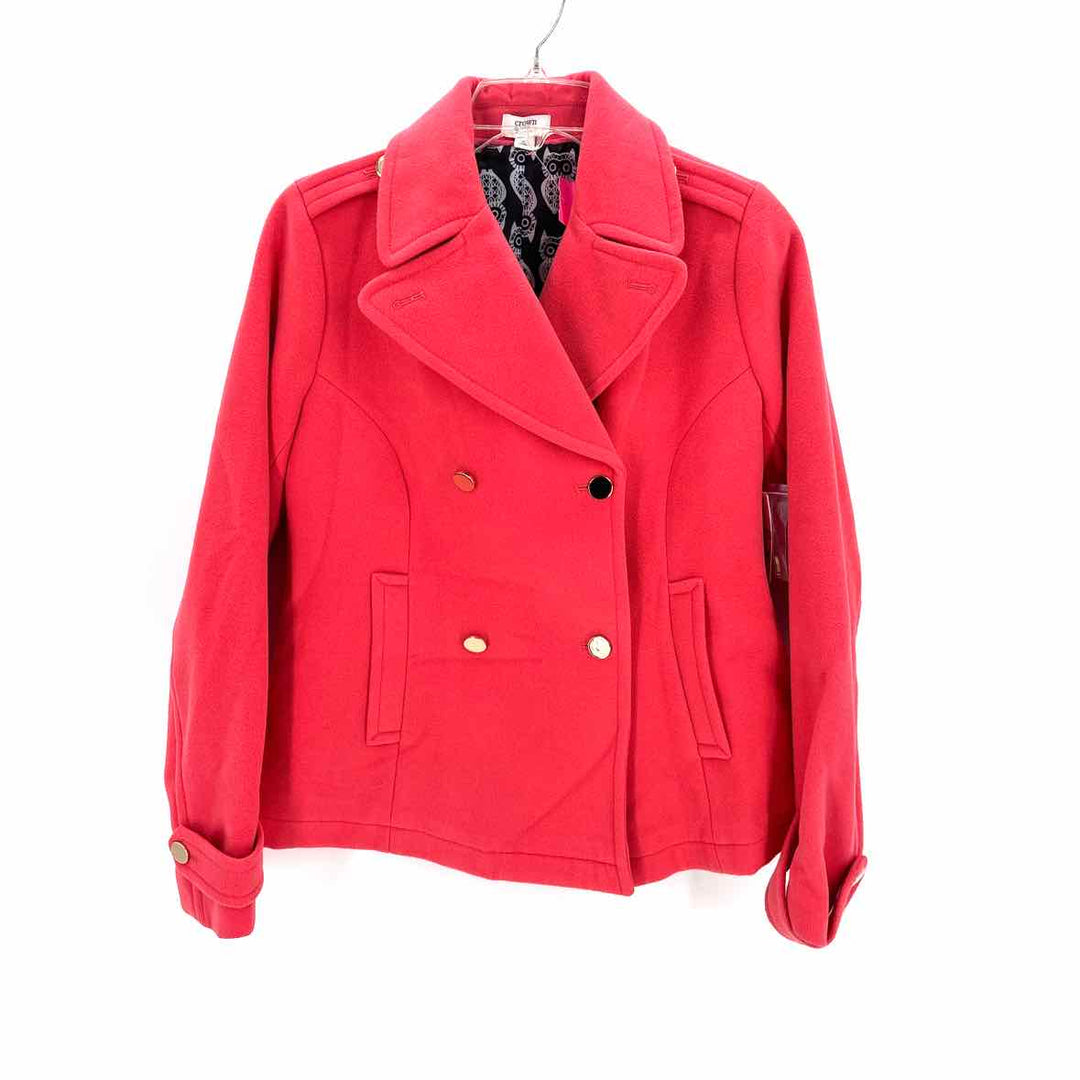 Size XS CROWN & IVY Coral Coat