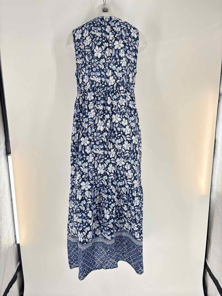 Size M Vineyard Vines Blue Print Dress