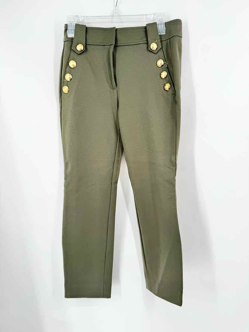 Size 4 White House Black Market Olive Pants